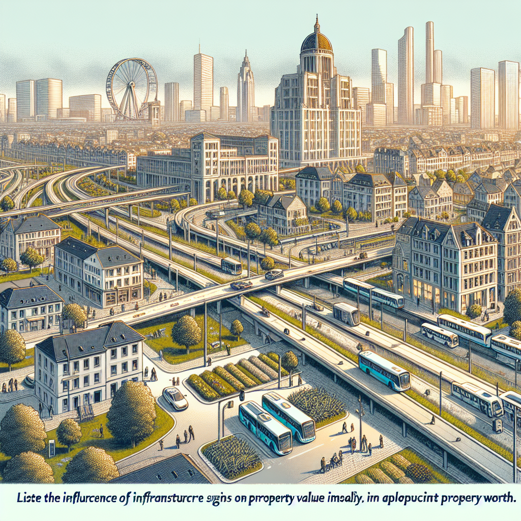 Einfluss der Infrastruktur auf den Bodenrichtwert in Bochum